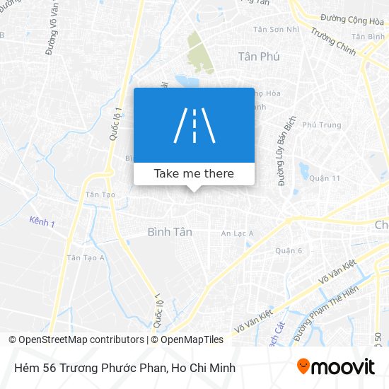 Hẻm 56 Trương Phước Phan map