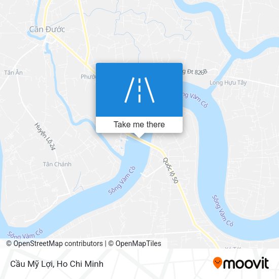 Cầu Mỹ Lợi map