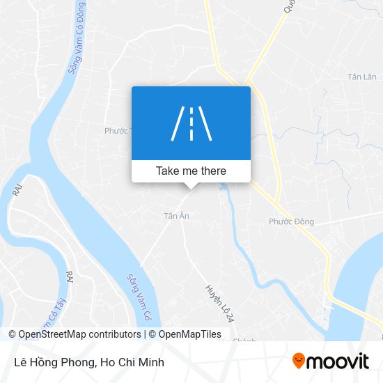 Lê Hồng Phong map