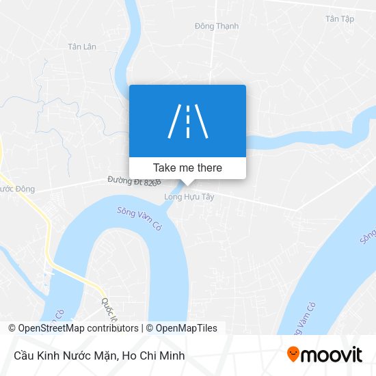 Cầu Kinh Nước Mặn map