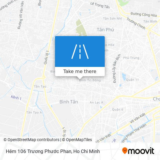 Hẻm 106 Trương Phước Phan map