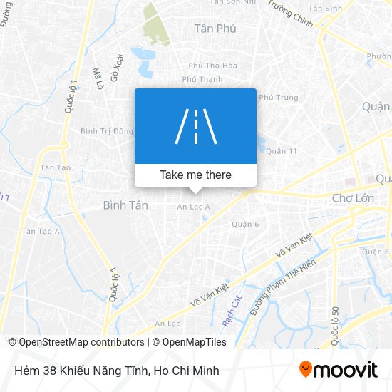 Hẻm 38 Khiếu Năng Tĩnh map