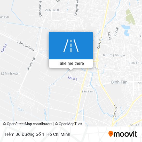 Hẻm 36 Đường Số 1 map