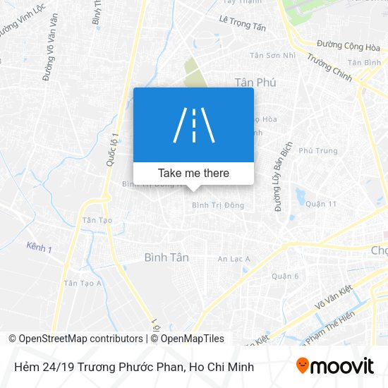 Hẻm 24/19 Trương Phước Phan map