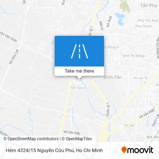 Hẻm 4324/15 Nguyễn Cửu Phú map