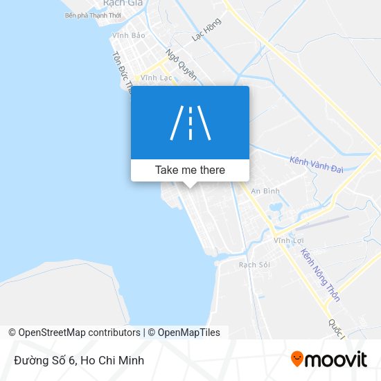 Đường Số 6 map