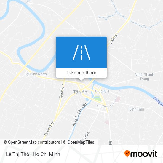 Lê Thị Thôi map