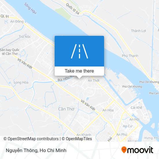 Nguyễn Thông map