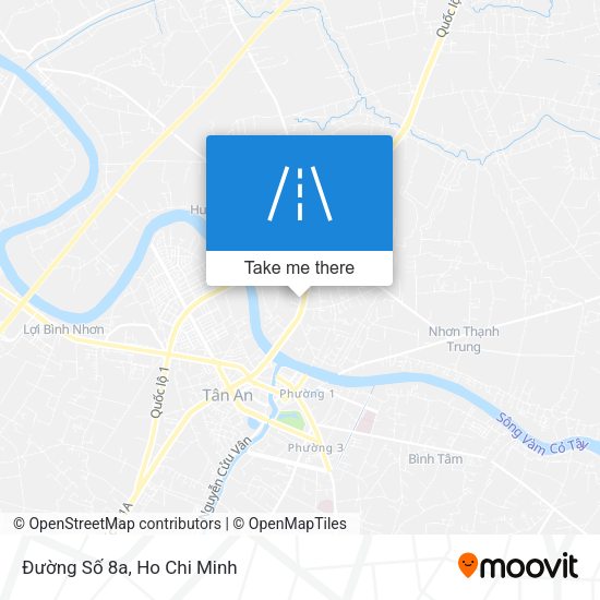 Đường Số 8a map