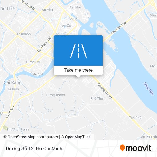 Đường Số 12 map