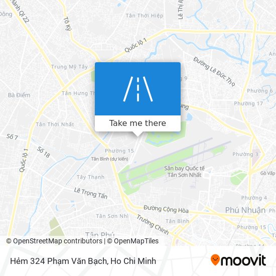 Hẻm 324 Phạm Văn Bạch map