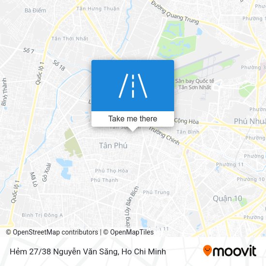 Hẻm 27/38 Nguyễn Văn Săng map