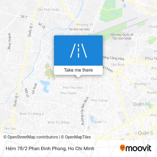 Hẻm 78/2 Phan Đình Phùng map