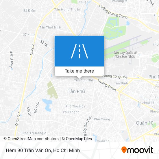 Hẻm 90 Trần Văn Ơn map