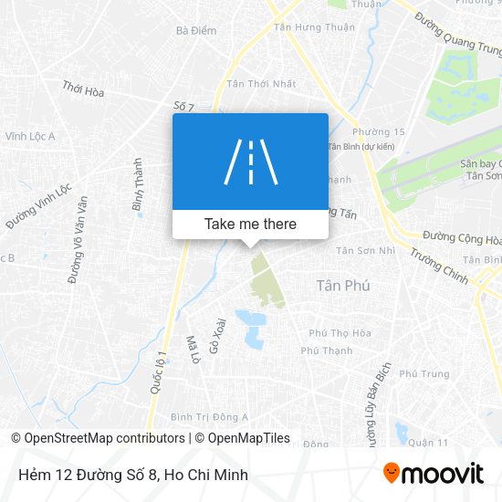 Hẻm 12 Đường Số 8 map