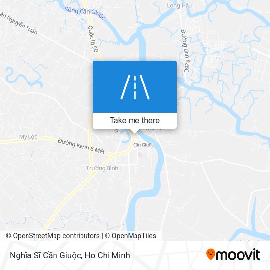 Nghĩa Sĩ Cần Giuộc map