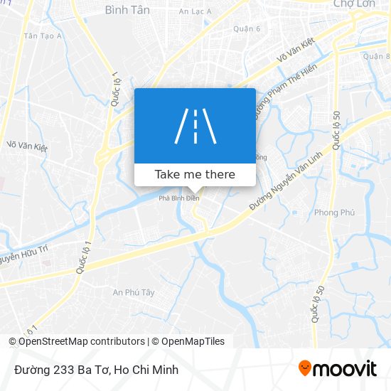 Đường 233 Ba Tơ map