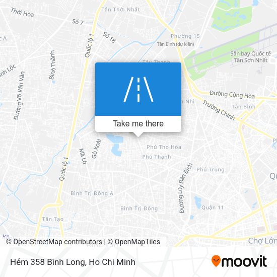 Hẻm 358 Bình Long map