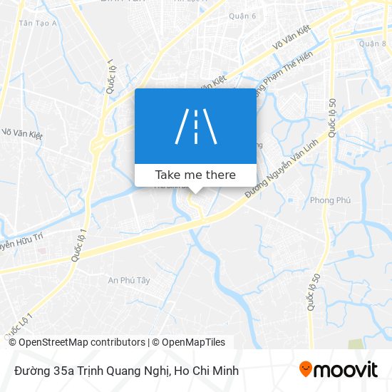 Đường 35a Trịnh Quang Nghị map