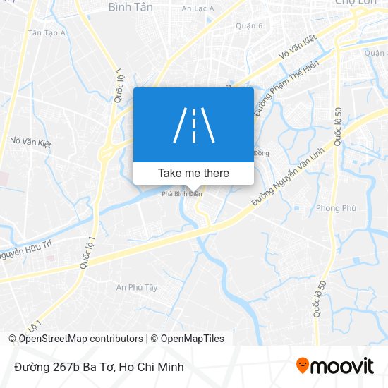 Đường 267b Ba Tơ map