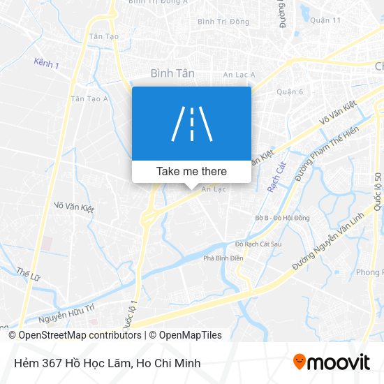 Hẻm 367 Hồ Học Lãm map