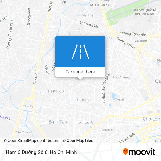 Hẻm 6 Đường Số 6 map