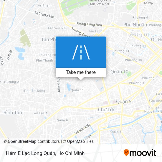Hẻm E Lạc Long Quân map
