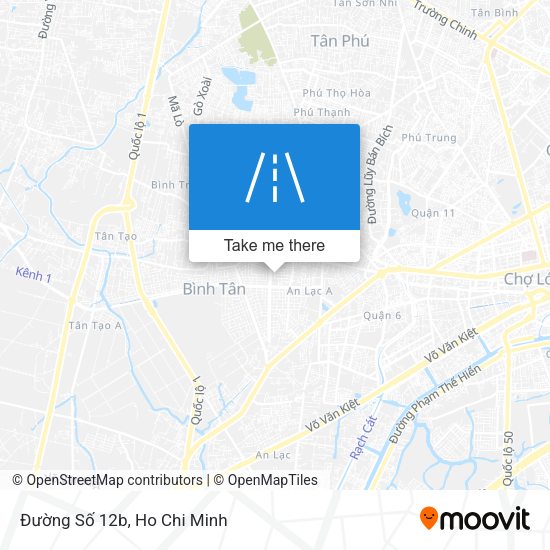 Đường Số 12b map