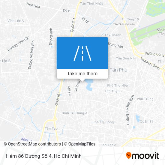 Hẻm 86 Đường Số 4 map
