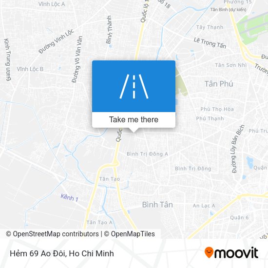 Hẻm 69 Ao Đôi map