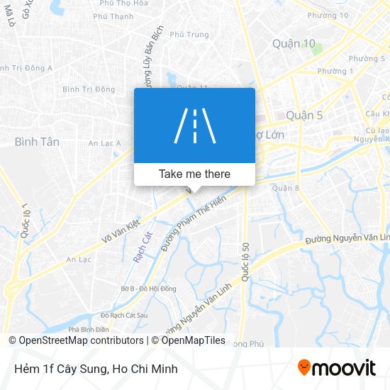 Hẻm 1f Cây Sung map