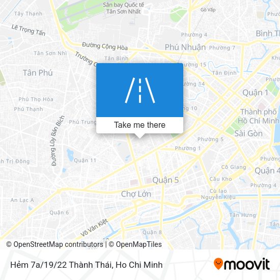 Hẻm 7a/19/22 Thành Thái map