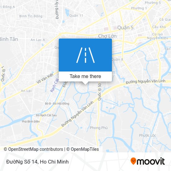 ĐườNg Số 14 map
