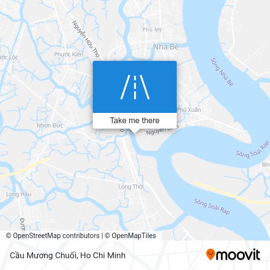 Cầu Mương Chuối map