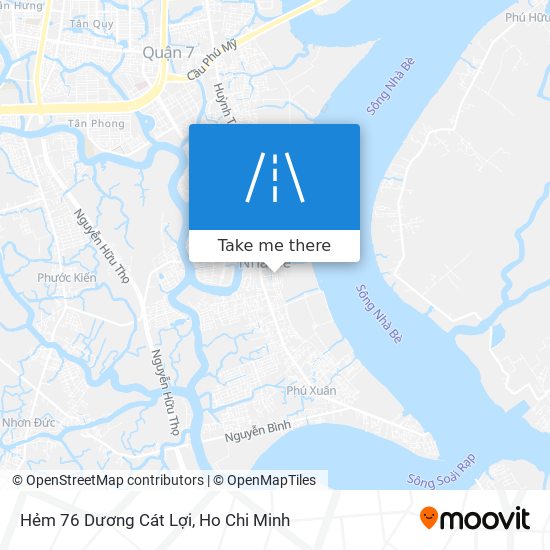 Hẻm 76 Dương Cát Lợi map