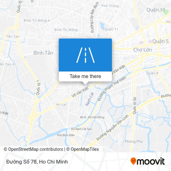 Đường Số 78 map