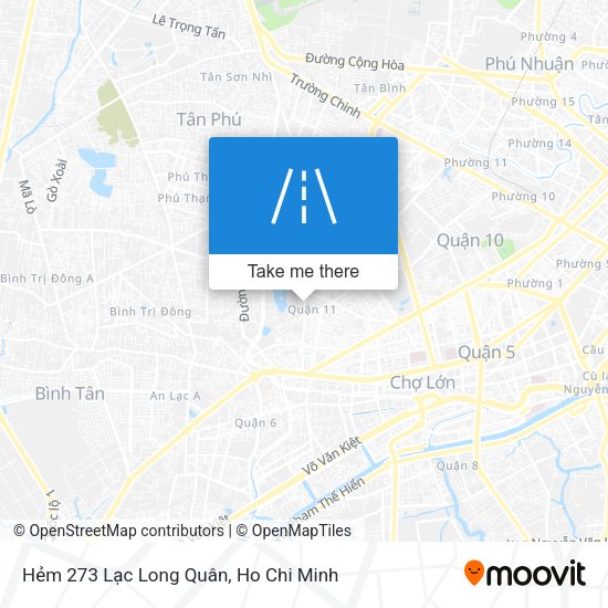 Hẻm 273 Lạc Long Quân map