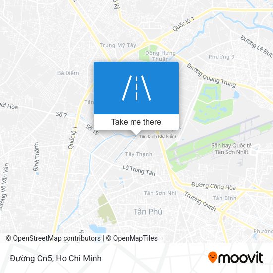Đường Cn5 map