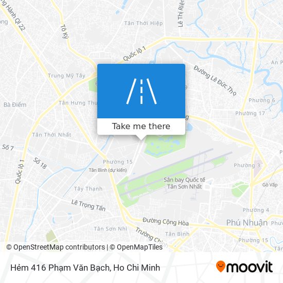 Hẻm 416 Phạm Văn Bạch map