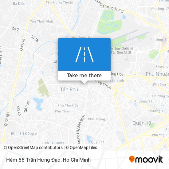 Hẻm 56 Trần Hưng Đạo map