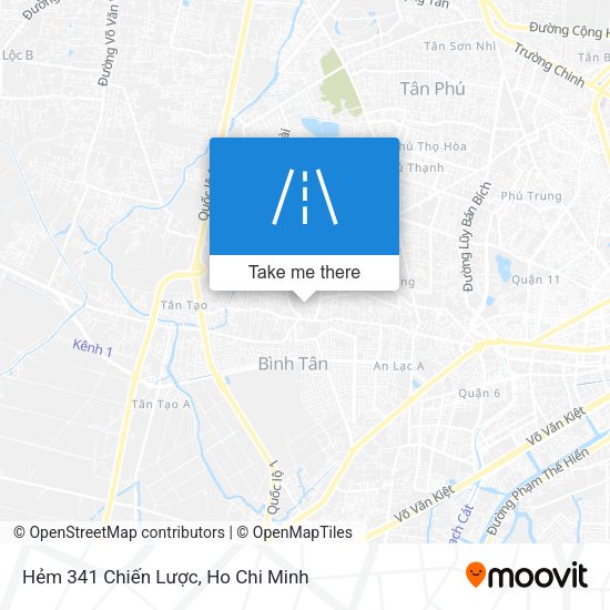 Hẻm 341 Chiến Lược map