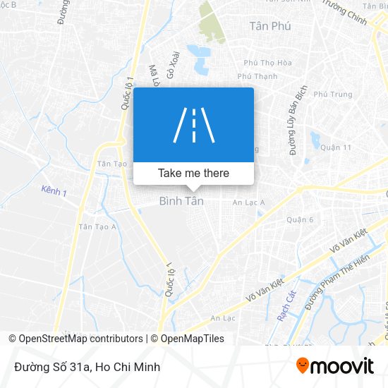 Đường Số 31a map