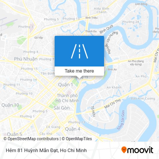 Hẻm 81 Huỳnh Mẫn Đạt map