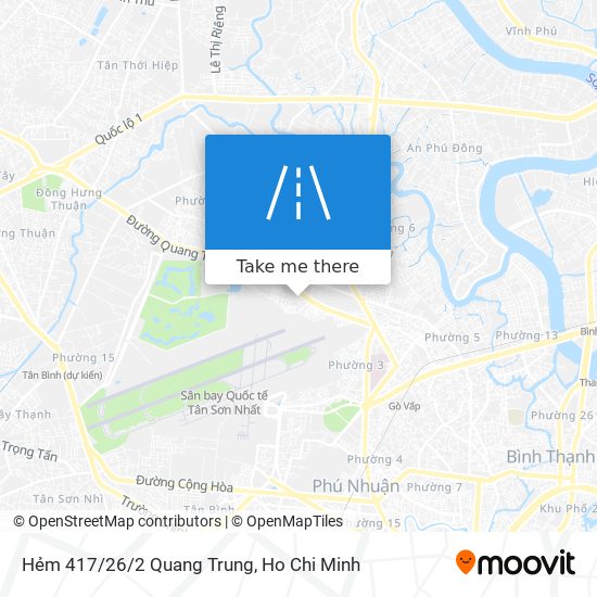 Hẻm 417/26/2 Quang Trung map