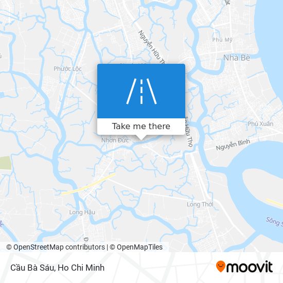 Cầu Bà Sáu map