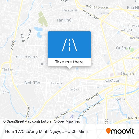 Hẻm 17/5 Lương Minh Nguyệt map