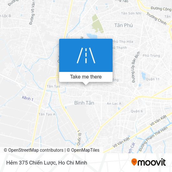 Hẻm 375 Chiến Lược map