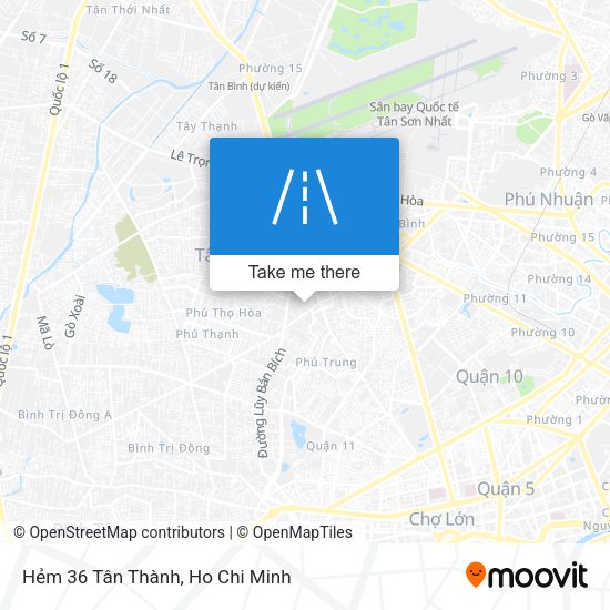 Hẻm 36 Tân Thành map