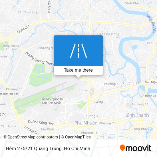 Hẻm 275/21 Quang Trung map