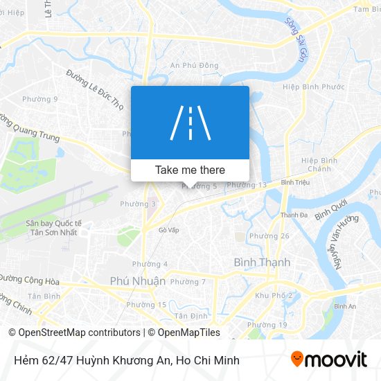 Hẻm 62/47 Huỳnh Khương An map